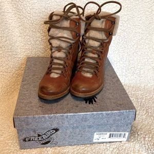 Freebird shearling lined booties.